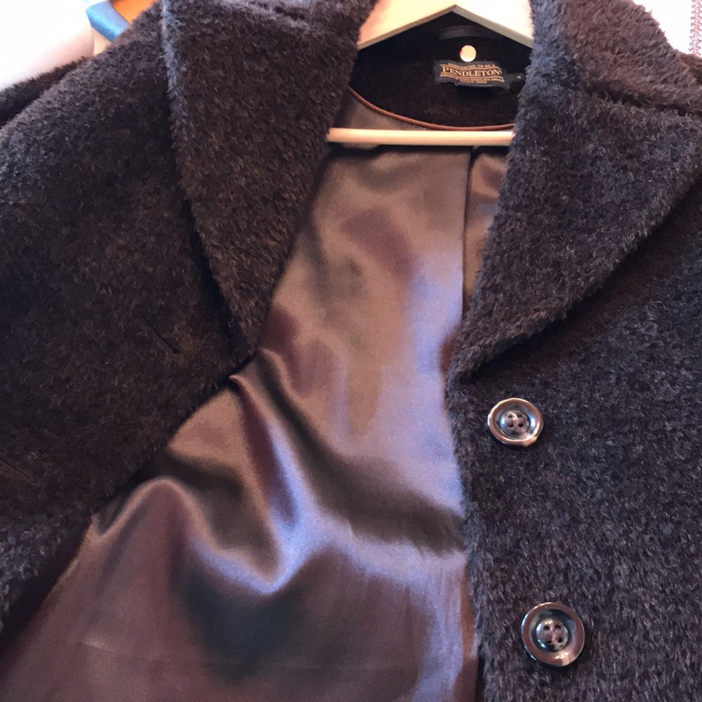 Pendleton Wool & Alpaca Coat Jacket Euc 4 Excelle… - image 5